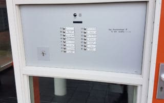 Evercom maatpaneel in kozijn